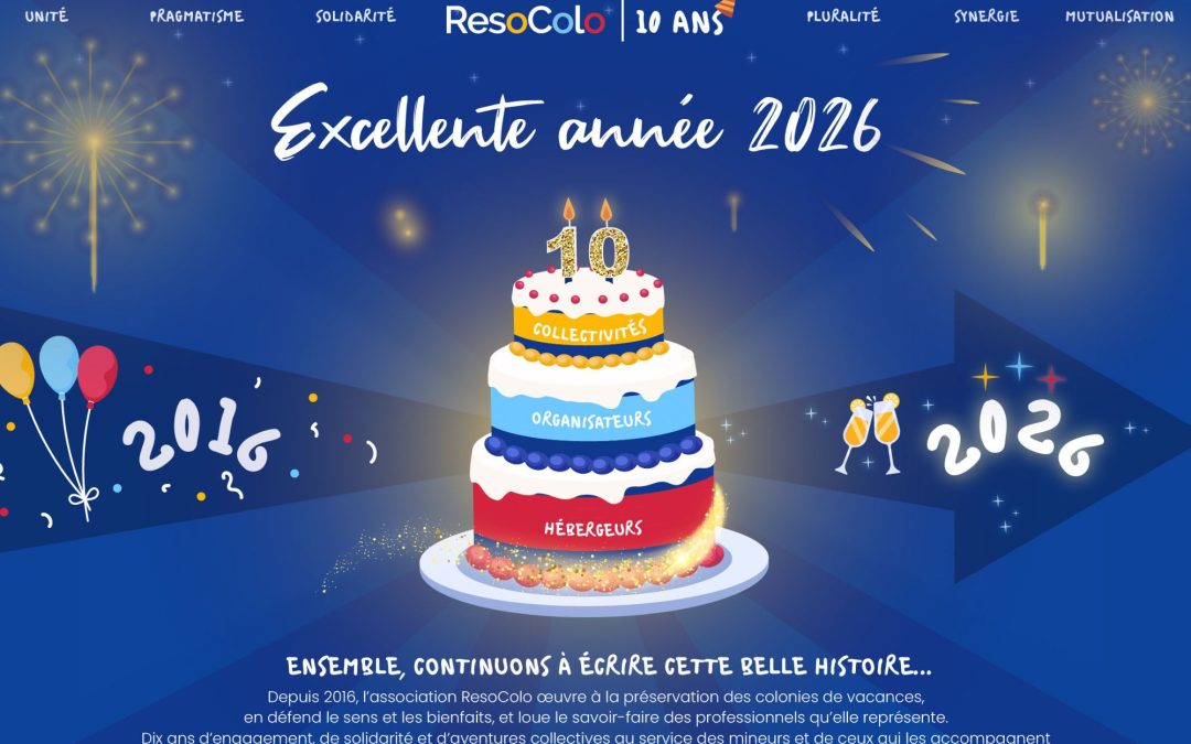 Vœux 2026 : Excellente année à toutes et tous !